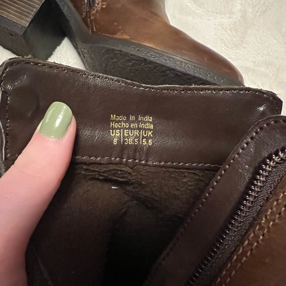 Aldo Etelilla boot in brown women’s size 8 - Picture 7 of 15